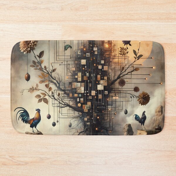 Item preview, Tech-Infused Nature Dreamscape designed and sold by FNORD-10111.