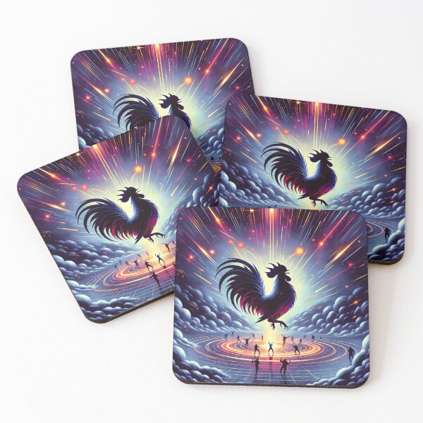 Item preview, Cosmic Rooster Celebration designed and sold by FNORD-10111.