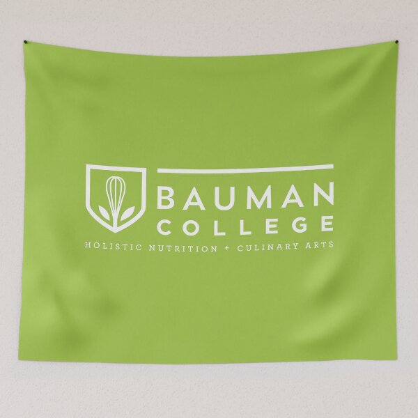 Item preview, Bauman College | Logo | White  designed and sold by NHIandBCstore.