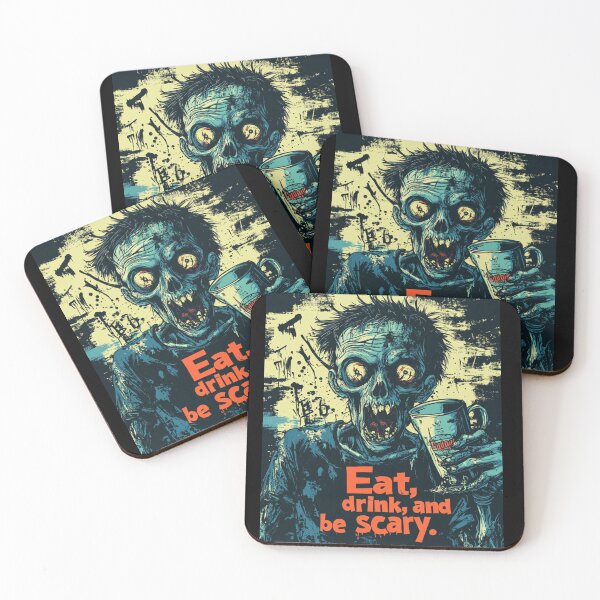 Item preview, Eat Drink and be Scary designed and sold by StylishShirtsMk.