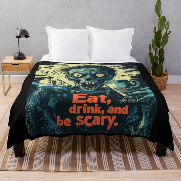 Item preview, Eat Drink and be Scary designed and sold by StylishShirtsMk.