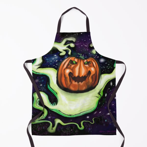 Item preview, Ghostly Halloween Jack-o-Lantern designed and sold by Kevin Middleton.