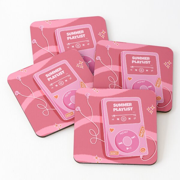 Item preview, Summer playlist pink designed and sold by ohsodreamylab.