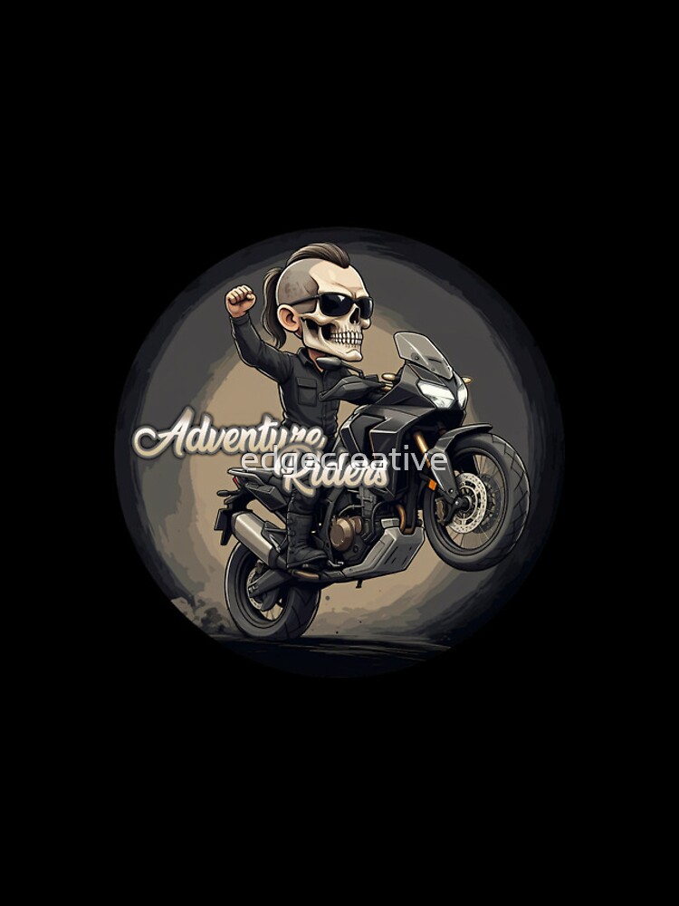 Thumbnail 4 of 4, iPhone Case, Adventure Riders Skull Rider designed and sold by edgecreative.