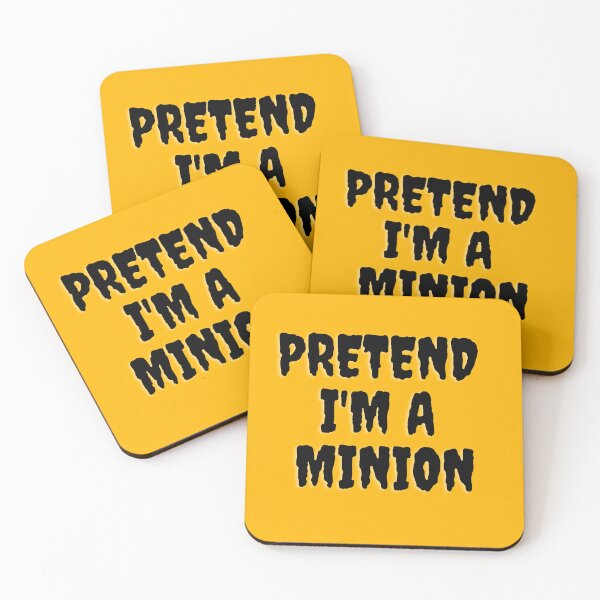 Item preview, Pretend I'm A Minion Halloween Party Funny Lazy Costume designed and sold by JustCrafted.