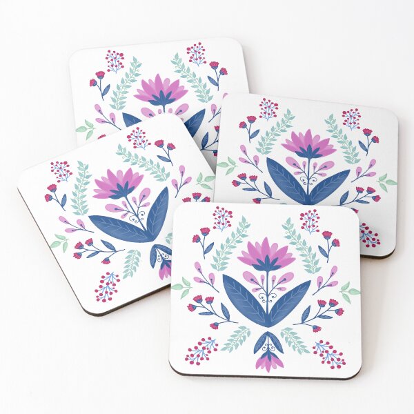 Item preview, Hand drawn Floral pattern designed and sold by steymo.