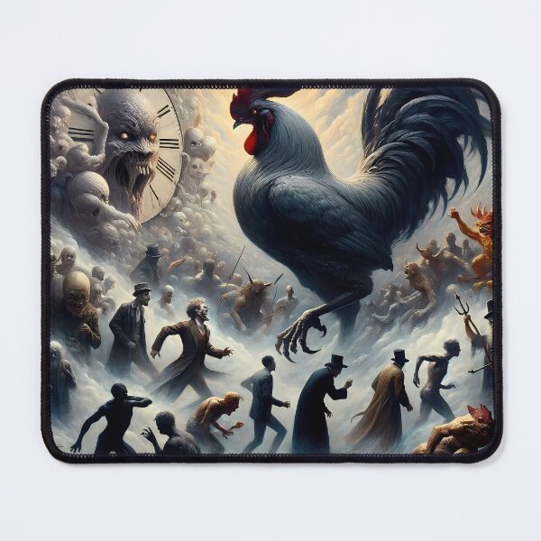 Item preview, Chaos in the Rooster Realm designed and sold by FNORD-10111.