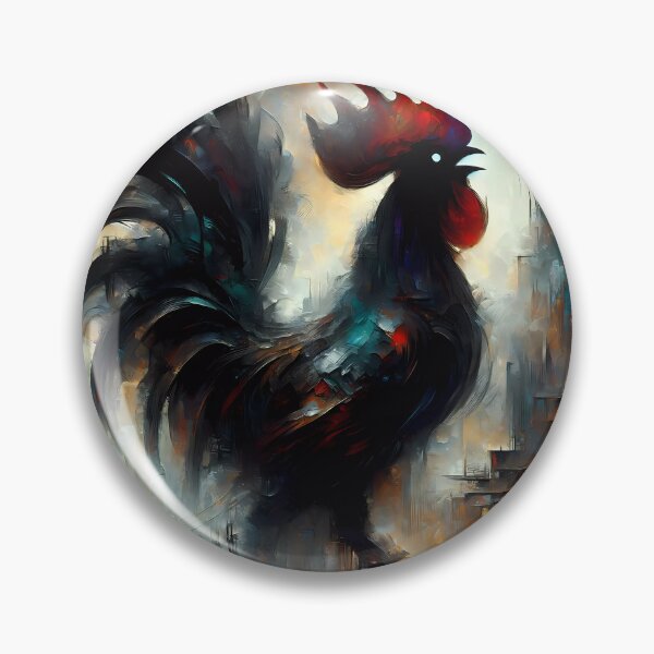 Item preview, Rooster Over Cityscape designed and sold by FNORD-10111.