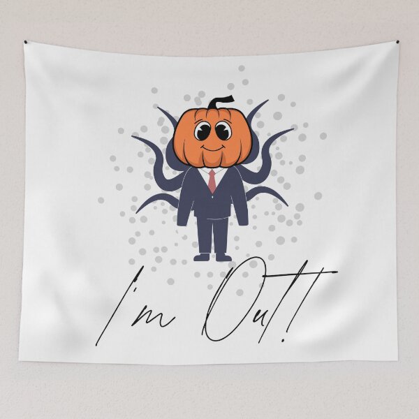 Item preview, Pumpkin Funny Halloween Design  designed and sold by Modern-Tropical.