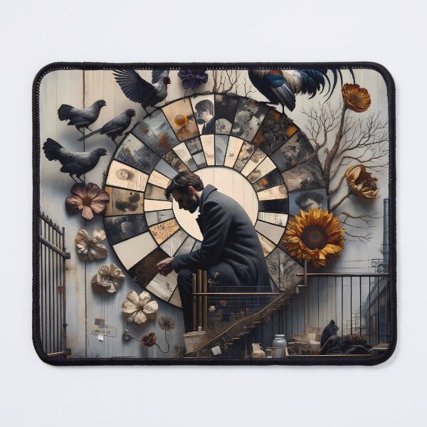 Item preview, Whimsical Time Collage designed and sold by FNORD-10111.