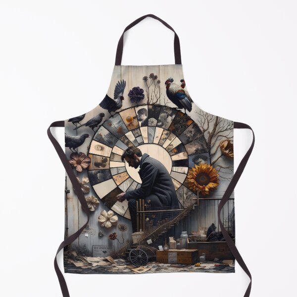 Item preview, Whimsical Time Collage designed and sold by FNORD-10111.