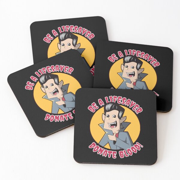Item preview, Be a lifesaver, donate blood - funny Dracula vampire designed and sold by messy-nessie.