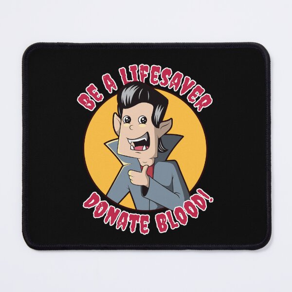 Item preview, Be a lifesaver, donate blood - funny Dracula vampire designed and sold by messy-nessie.
