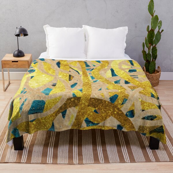 Item preview, Abstract seamless golden pattern designed and sold by chuckletuckle.