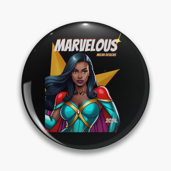 Item preview, Superhero Woman Marvelous 2024 Inspirational Melan Hero Comic  designed and sold by Melan Designs.