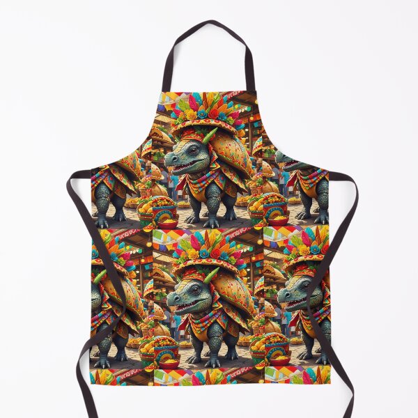 Item preview, Colorful Tacosaurus Rex – Funny Dinosaur Taco Meme designed and sold by Earth Nature Creations.