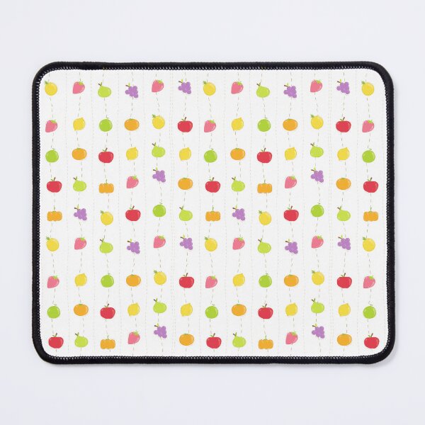 Item preview, Kawaii cute fruits seamless pattern designed and sold by chuckletuckle.