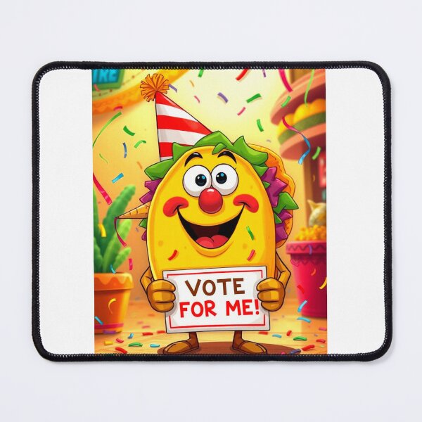 Item preview, Vote for a Taco - Funny Meme Design designed and sold by Earth Nature Creations.