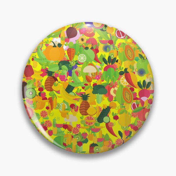 Item preview, Abstract kawaii fruits seamless pattern designed and sold by chuckletuckle.
