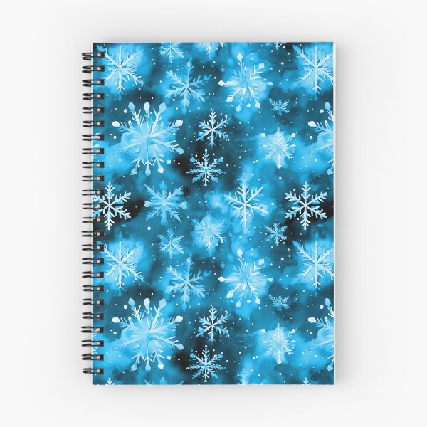Item preview, Large Snowflakes on Christmas Light Blue designed and sold by Darcy777.