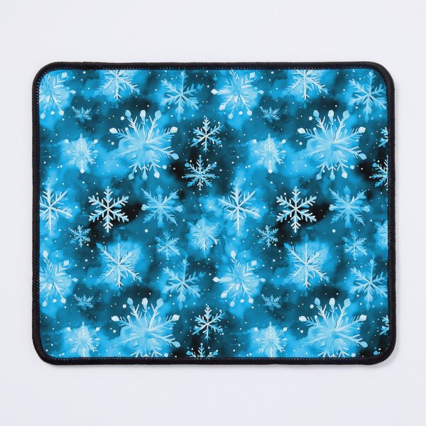 Item preview, Large Snowflakes on Christmas Light Blue designed and sold by Darcy777.