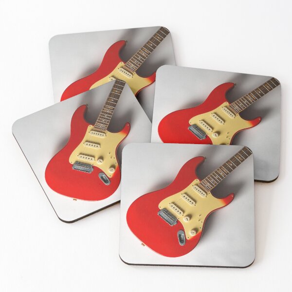 Item preview, Electric Guitar Isolated on White Background – Clean, Crisp Visual designed and sold by hjian8219.