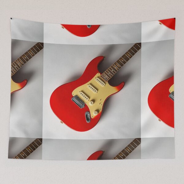 Item preview, Electric Guitar Isolated on White Background – Clean, Crisp Visual designed and sold by hjian8219.