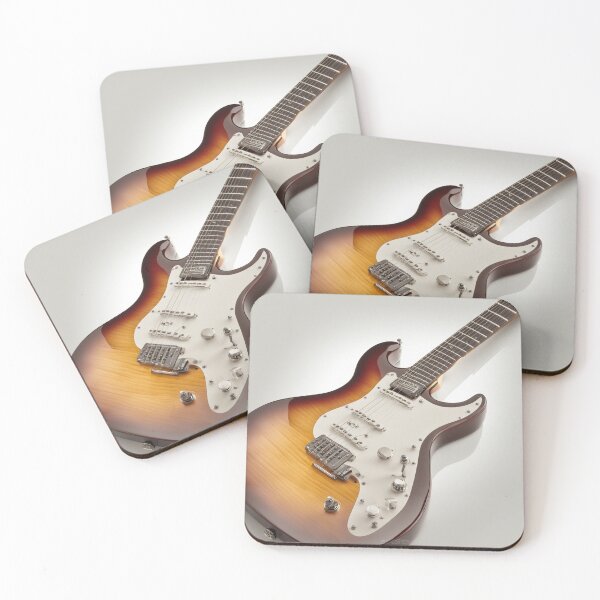 Item preview, Electric Guitar Isolated on White Background – Clean, Crisp Visual designed and sold by hjian8219.