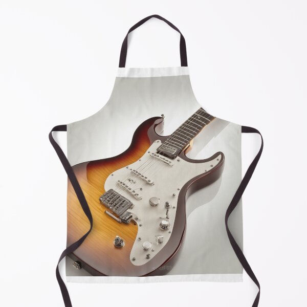 Item preview, Electric Guitar Isolated on White Background – Clean, Crisp Visual designed and sold by hjian8219.