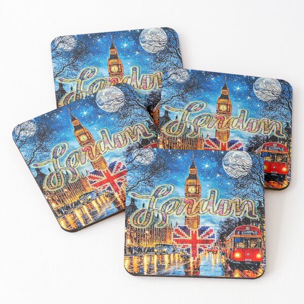 Item preview, London Nightscape - Iconic City Lights designed and sold by MelissaMelovich.