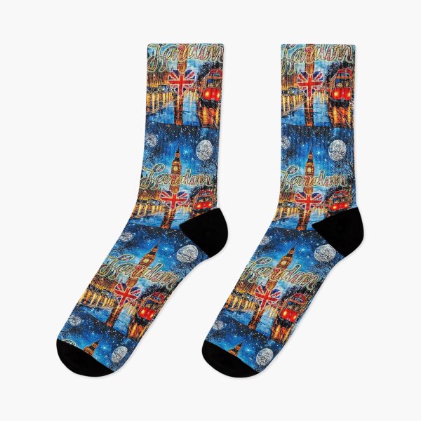 Item preview, London Nightscape - Iconic City Lights designed and sold by MelissaMelovich.