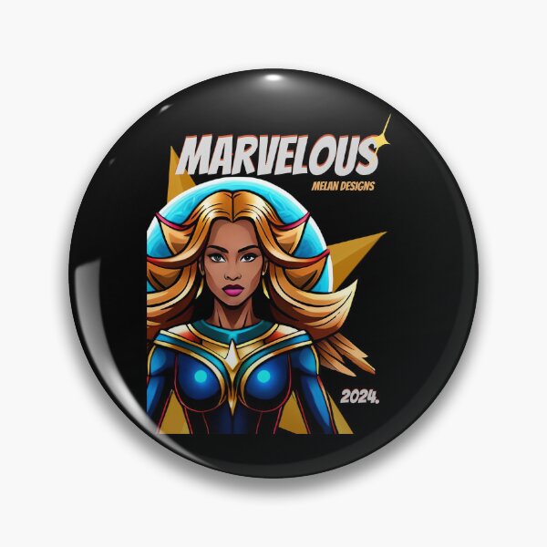 Item preview, Superhero Woman Marvelous 2024 Star Blue Moon Comic  designed and sold by Melan Designs.