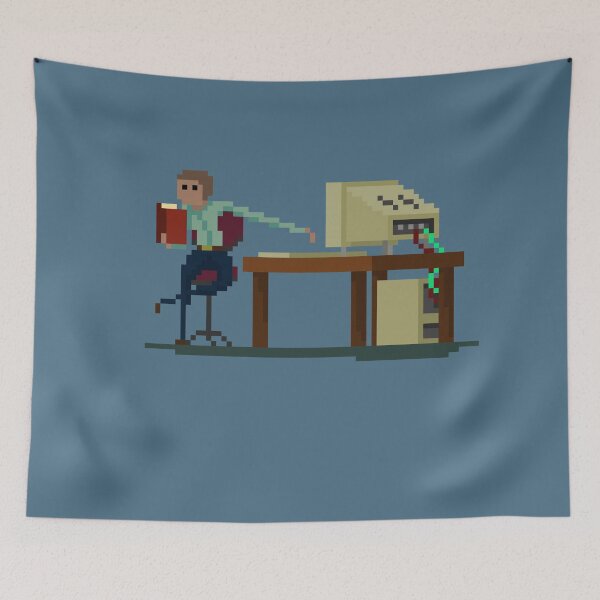 Item preview, Working Hard or Hardly Working designed and sold by Pixel-Bones.