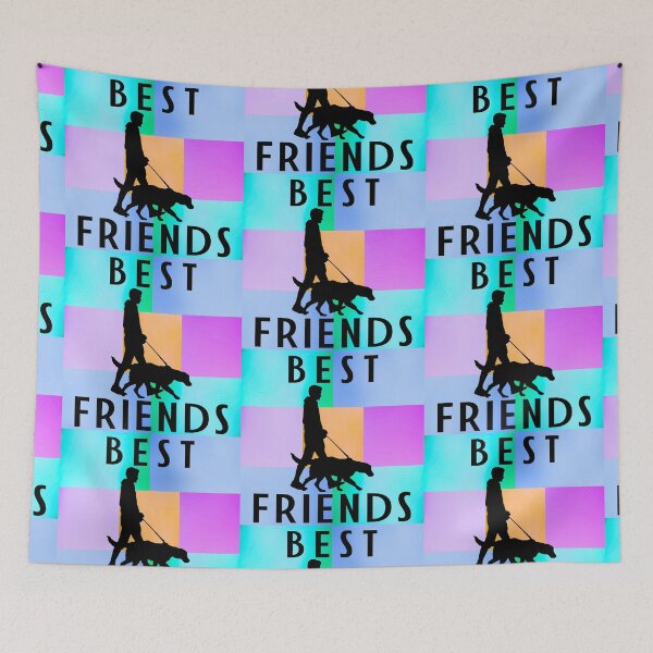 Item preview, Best Friends: Vibrant Pop Art of Man and Dog designed and sold by Fredster1966.