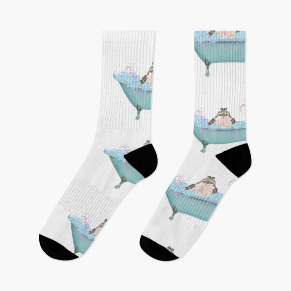 Item preview, toad taking a bath designed and sold by TaraPen.