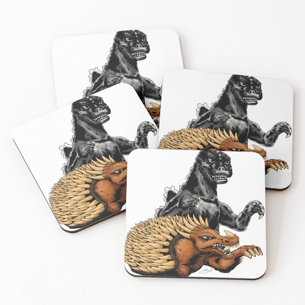 Artikelvorschau, Goji und Ang Kaiju Freunde entworfen und verkauft von paraptorkeet.