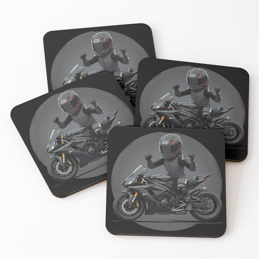 Aperçu de l'œuvre Dessous de verre (lot de 4) créée et vendue par edgecreative.