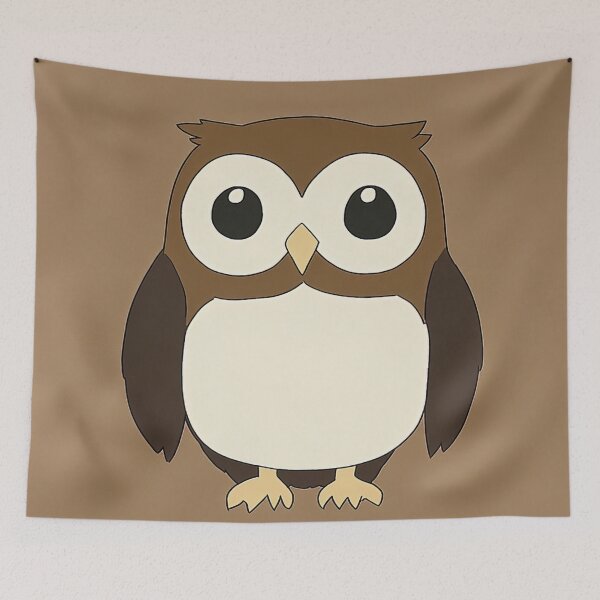 Item preview, Cute Owl | Anime style designed and sold by ComicsFactory.