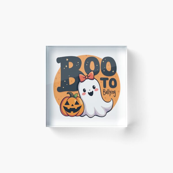 Item preview, Boo Anti Bullying Orange Unity Day Girls Boo To Bullying  designed and sold by ArtFromBeyond.