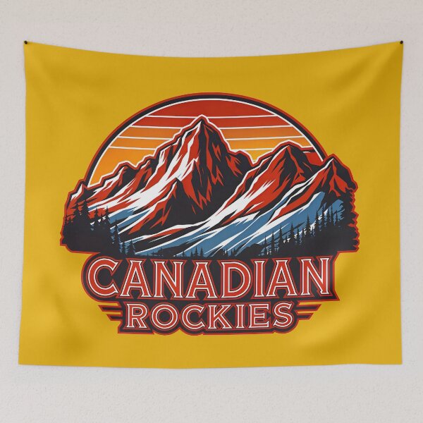 Artikelvorschau, Die kanadischen Rocky Mountains entworfen und verkauft von TheArtOfPat.