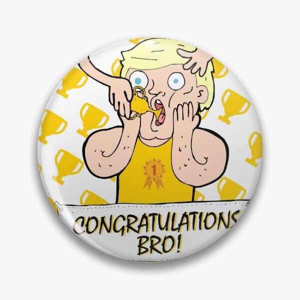 Item preview, Congratulations, Bro! designed and sold by GetBrotivated.