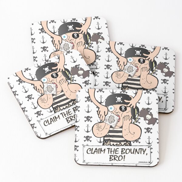 Item preview, Claim The Bounty, Bro! designed and sold by GetBrotivated.