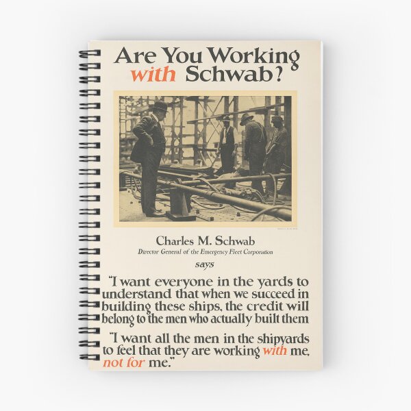 Item preview, Charles Schwab | Are You Working With Schwab? designed and sold by HighIQHistory.