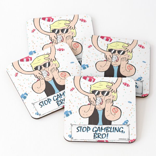 Item preview, Stop Gambling, Bro! designed and sold by GetBrotivated.
