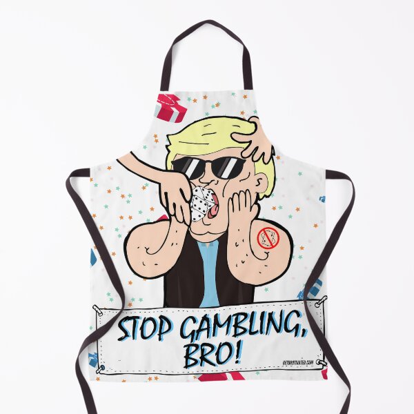 Item preview, Stop Gambling, Bro! designed and sold by GetBrotivated.