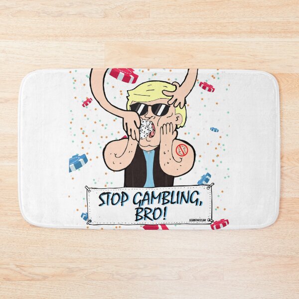 Item preview, Stop Gambling, Bro! designed and sold by GetBrotivated.