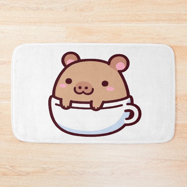 Item preview, Cup capybara, capybara in kawaii chibi style in a cup designed and sold by AdrianMDesigns.