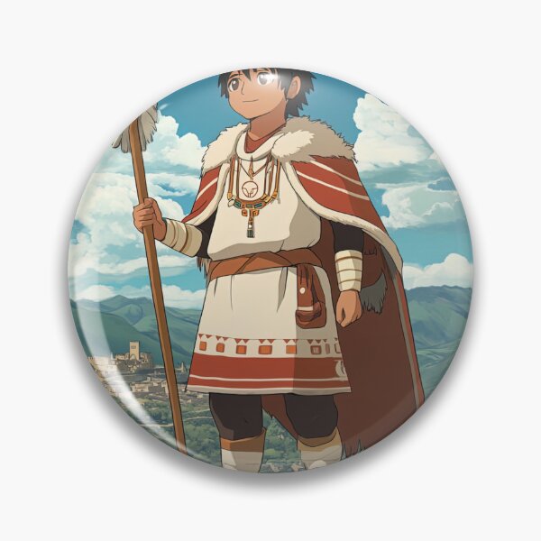 Item preview, Incan hero | Anime style designed and sold by ComicsFactory.