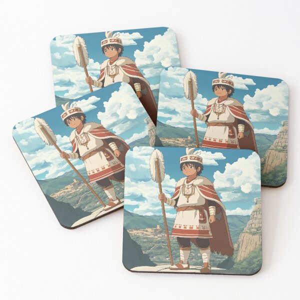 Item preview, Incan hero | Anime style designed and sold by ComicsFactory.