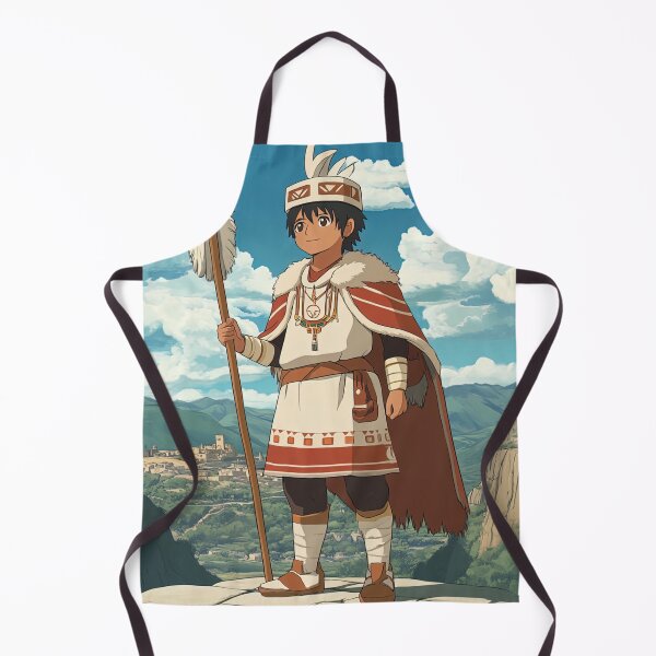 Item preview, Incan hero | Anime style designed and sold by ComicsFactory.